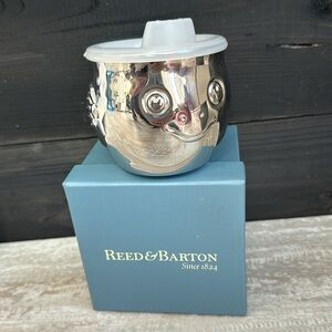 Reed‎ & barton sea tails stainless steel fish sippy cup